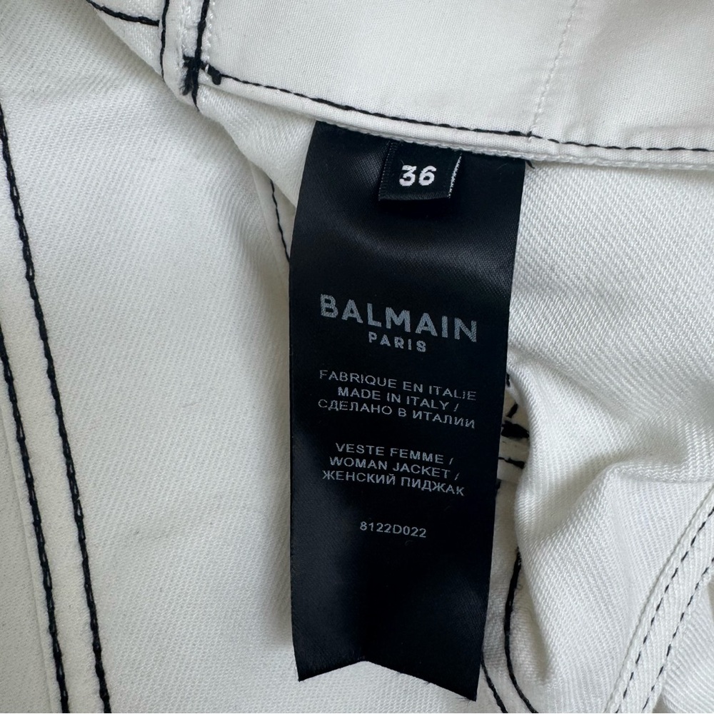 Balmain Jean Jacket - Picture 7 of 9